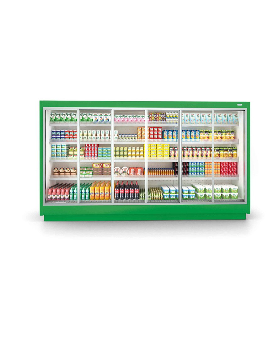 APELLA ZERO VERTICAL CABINET / DOUBLE-GLAZED GLASS DOORS