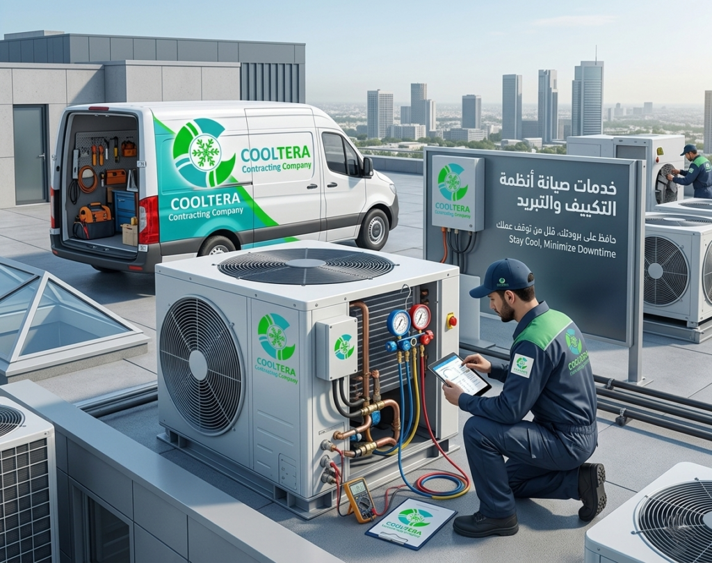 خدمات صيانة أنظمة التكييف والتبريد